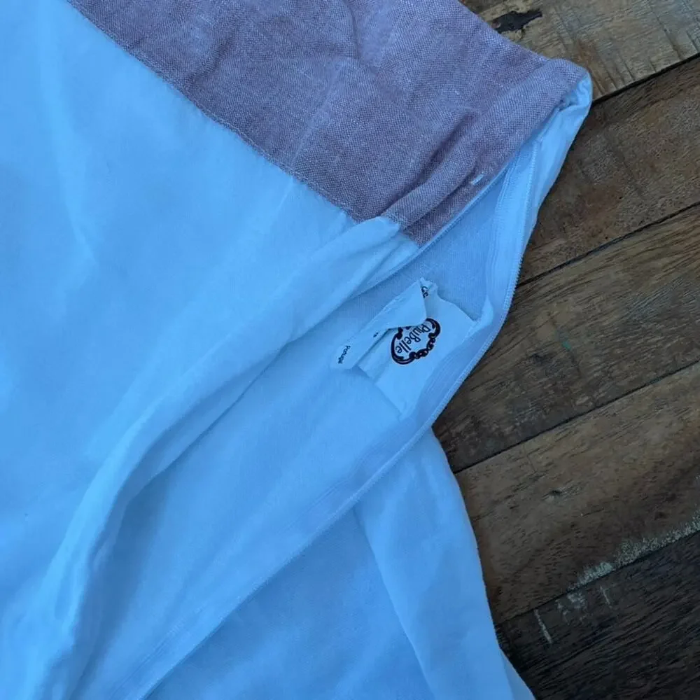 Vintage PiuBelle Linen Blend Pillowcase 35.5